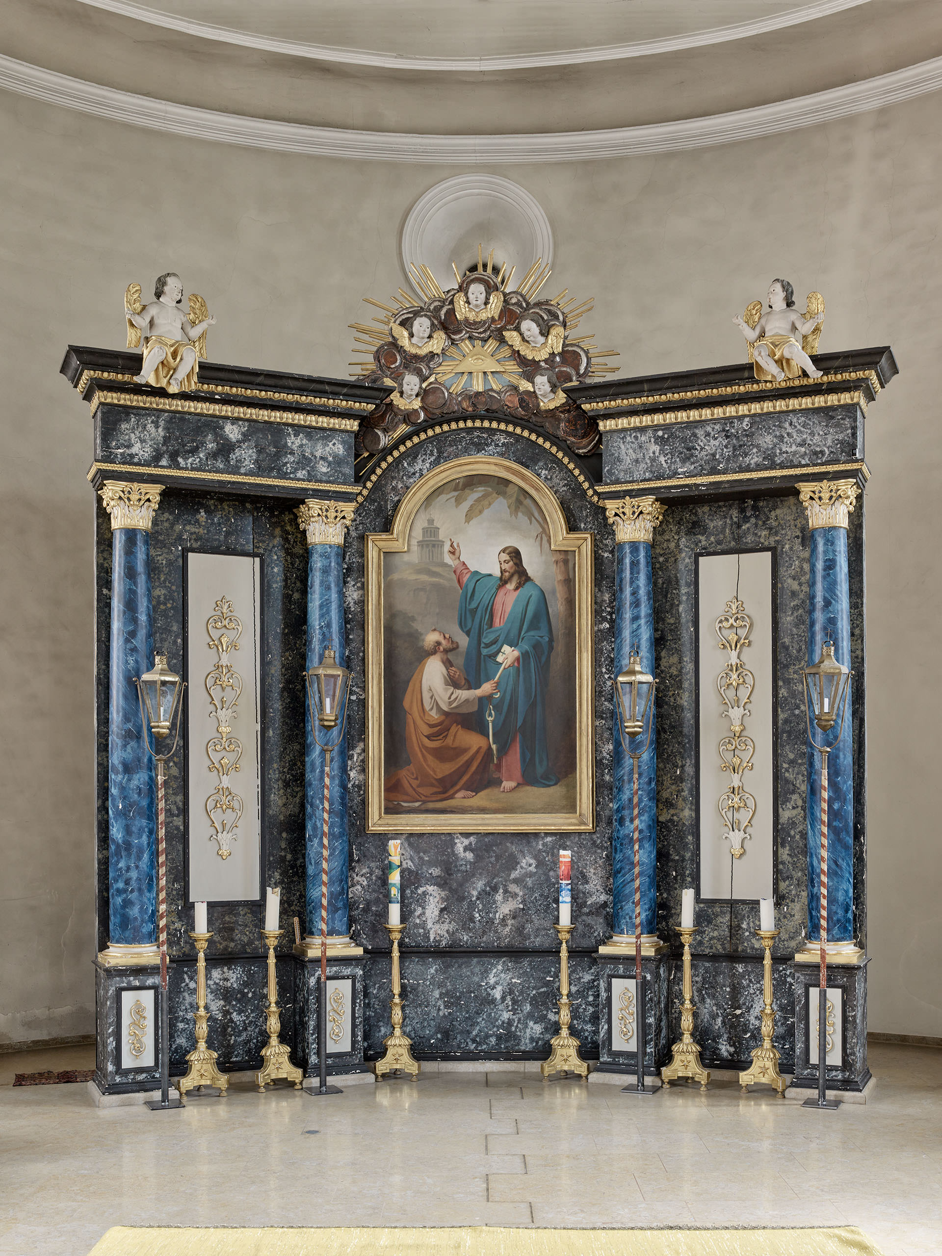 St. Peter. Retabelzone des Hochaltars